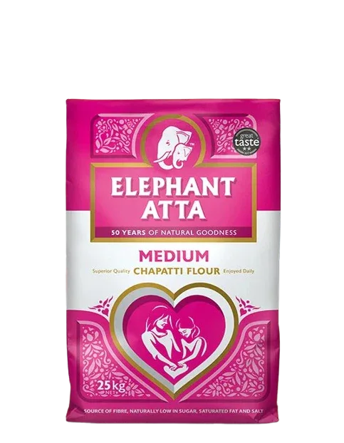ELEPHANT MEDIUM 25KG - Kashmir Watan Foodstores
