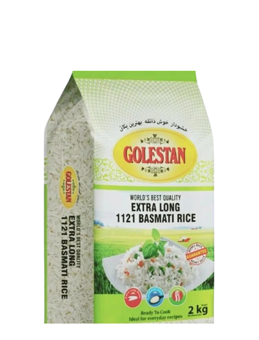 GOLESTAN EXTRA LONG BASMATI 2KG GOLISTAN EXTRA LONG BASMATI 1121 2KG