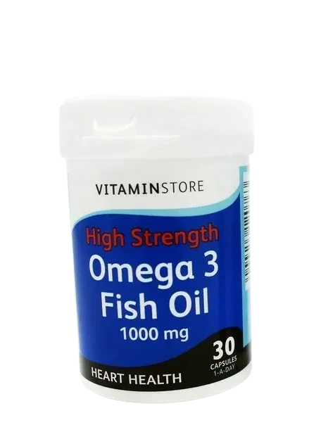 VITAMIN STORE OMEGA 3 FISH OIL 30s - Kashmir Watan Foodstores