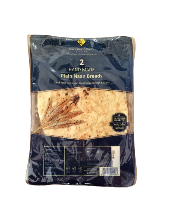 L/B LARGE HND MADE NAAN BREAD 2PK