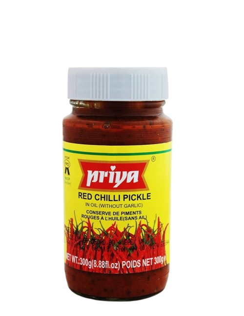 GONG-RED CHILLI PICKLE 300G (PRIYA)