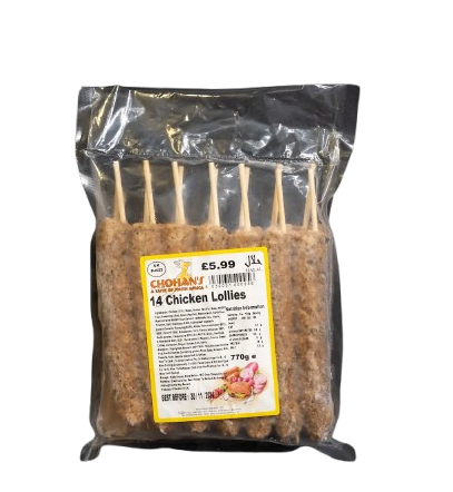 CHOHAN 14 SPICY CHICKN LOLLIES