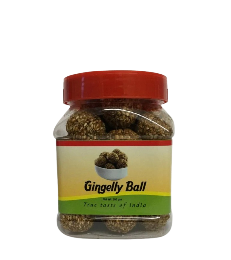 GREEN VALLEY GINGELLY BALL WHITE JAR 250G GV GINGLELLY BALL WHITE JAR 250G GING03