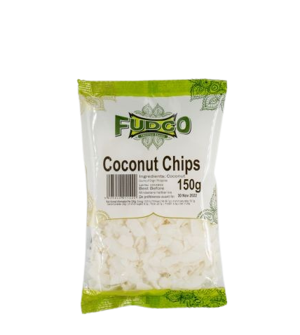 FUDCO COCONUT CHIPS 150G