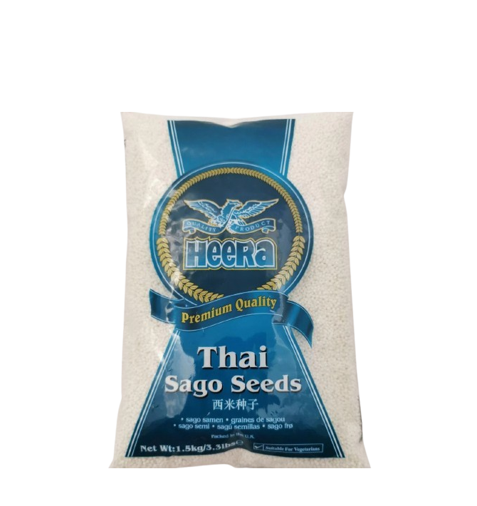 HEERA THAI SAGO SEEDS SMALL 1.5KG