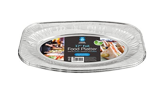 17" FOIL PLATTER 2PCS