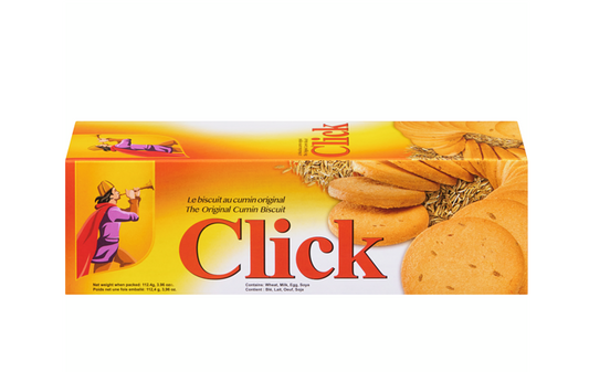 CLICK CUMIN BISCUIT 142G