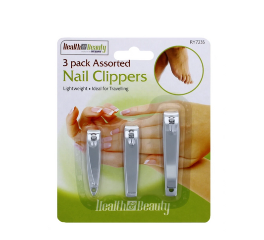 3 PACK NAIL CLIPPER
