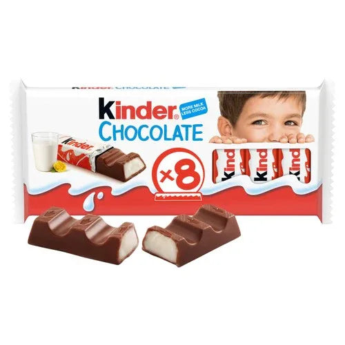 KINDER CHOCOLATE 8PK - Kashmir Watan Foodstores