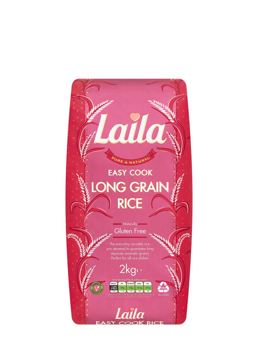LAILA EASY COOK RICE 2KG