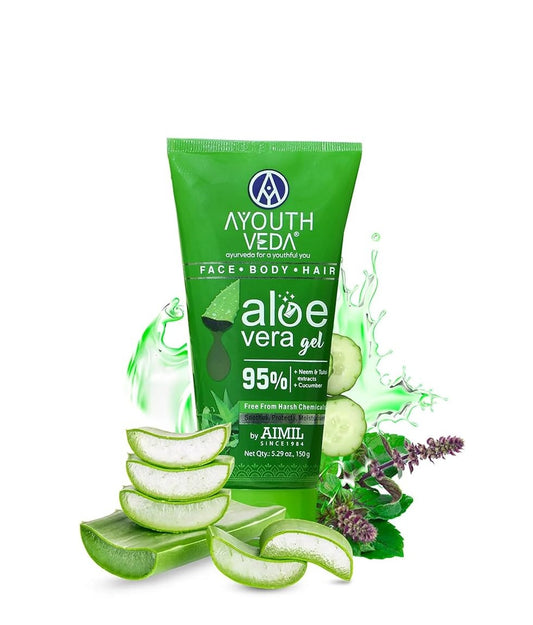 ALOE VERA GEL 150G (AYOUTHVEDA)