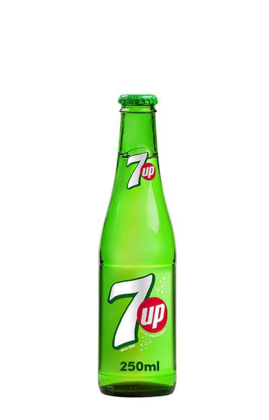 7UP GLASS BOTTLE 250ML