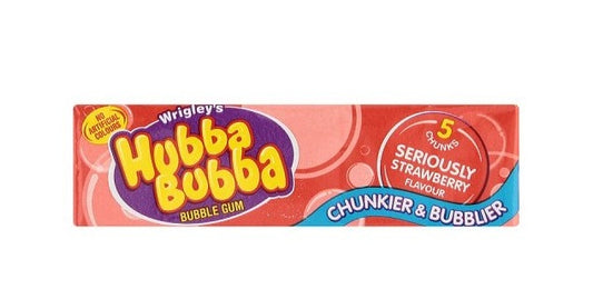 HUBBA BUBBA STRAWBERRY BIG 20X35G BOX