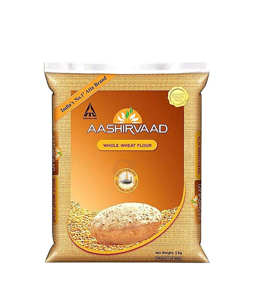 AASHIRVAD WHOLE WHEAT FLOUR 5KG