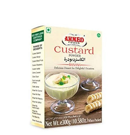 AHMED CUSTARD PWD BANANA 300G