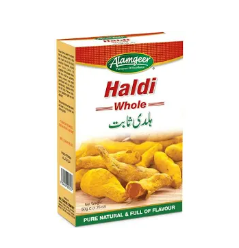 ALAMGEER AMBA WHOLE HALDI 50G