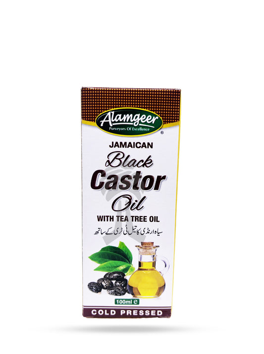 ALAMGEER CASTOR OIL /TEA TREE OIL 100ml