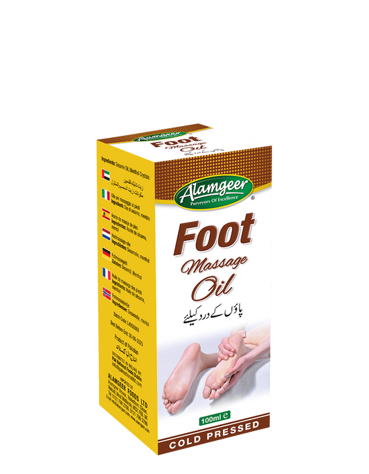ALAMGEER FOOTMASSAGE OIL 100ML