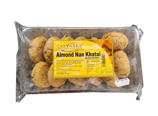 ALMOND NANKHATAI 300G (TAYYABAH)