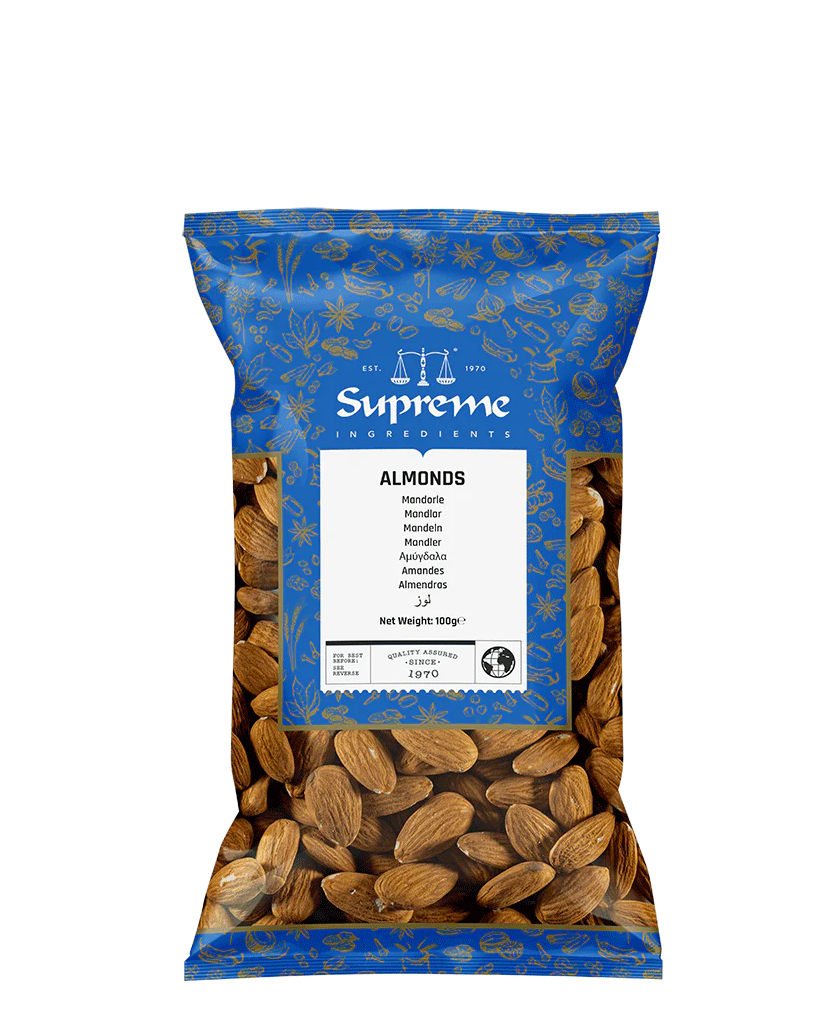 SQ ALMONDS 100G