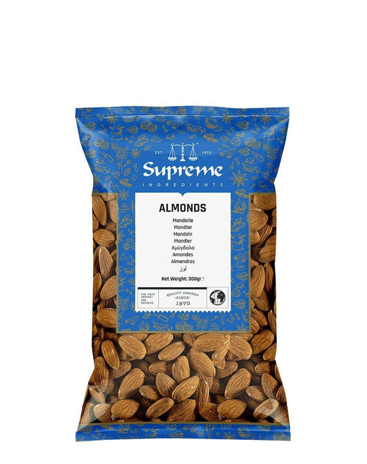 ALMONDS 300G (SUPREME QUALITY)