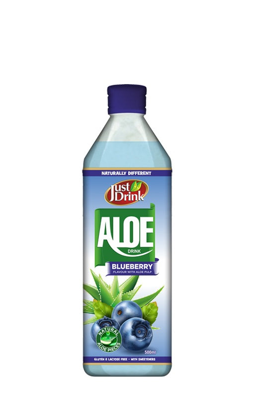 ALOEVERA BLUEBERRY DRINK 500ML (JUST DRINK)