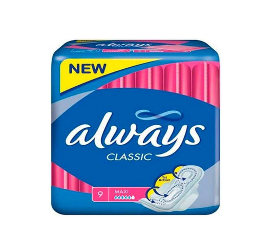 ALWAYS CLASSIC MAXI LONG SIZE 2 9'S