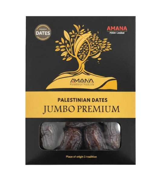 AMANA JUMBO PALESTINIAN MEDJOUL DATE 900G - Kashmir Watan Foodstores