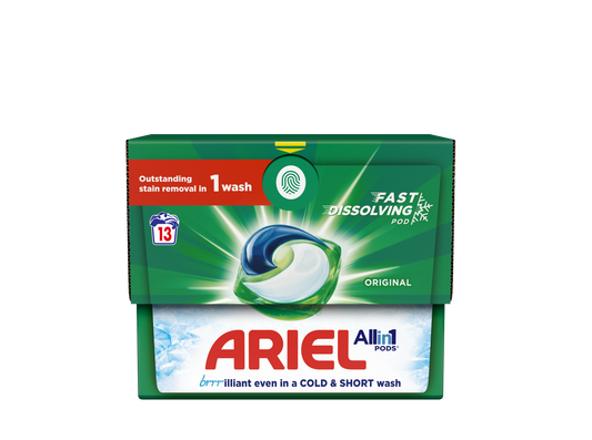 ARIEL PODS WASHING CAPSULES 13 WASH
