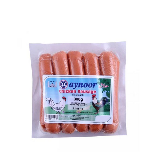 AYNOOR CHICKEN SAUSAGE 300G