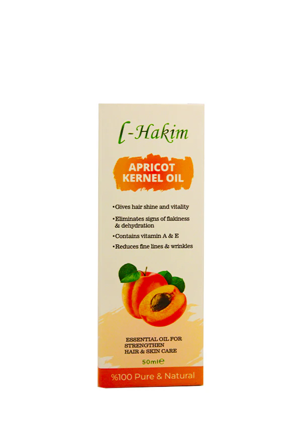 AL HAKIM APRICOT HAIR & SKIN KERNEL OIL 50ML