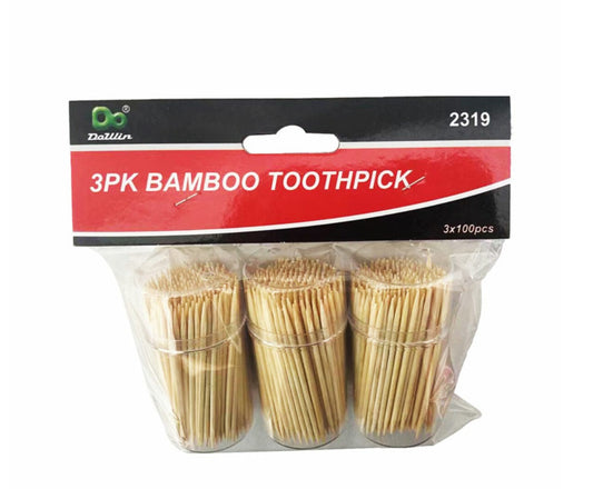 BAMBOO TOOTHPICK 3PK
