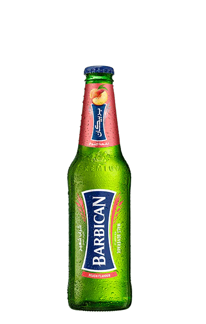 BARBICAN PEACH DRINK 330ML