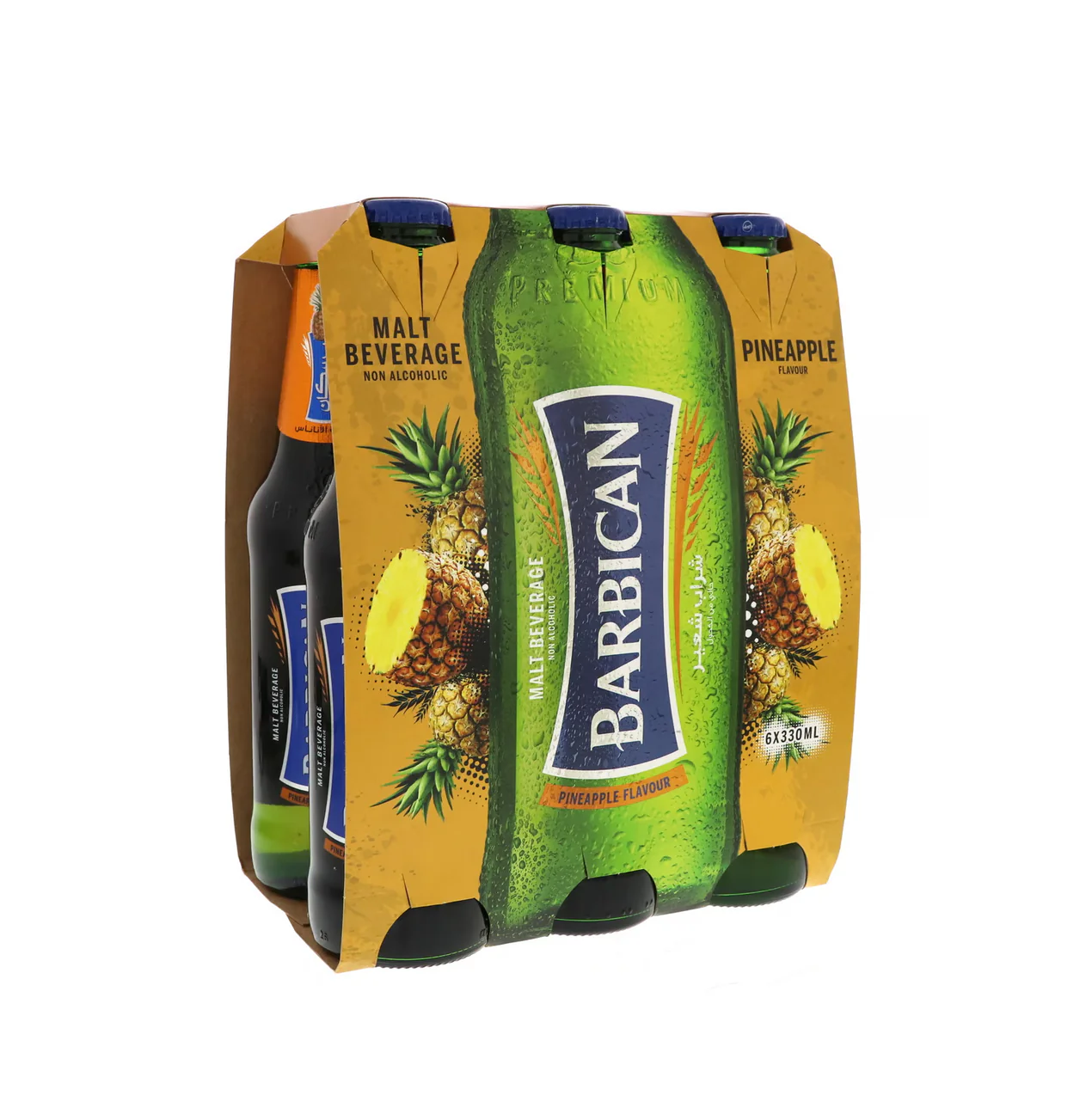 BARBICAN PINEAPPLE DRINK 6X330ML CASE