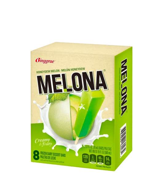 MELONA MELON ICE BAR 8PK (BINGGRAE)