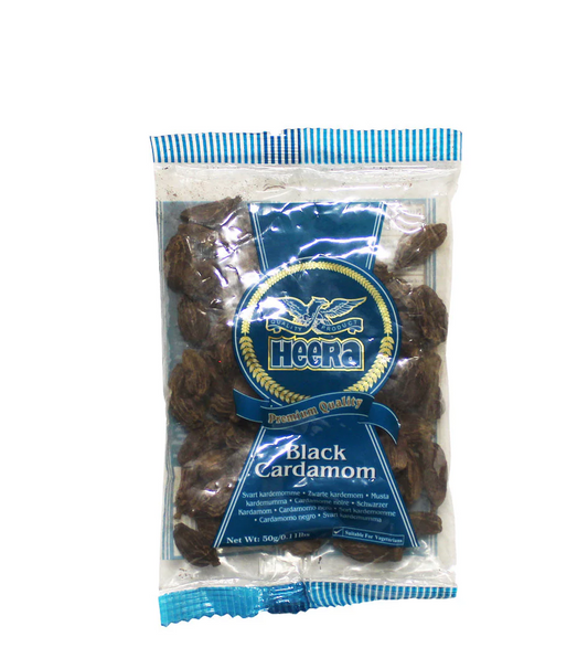 HEERA BLACK CARDAMOM 50G