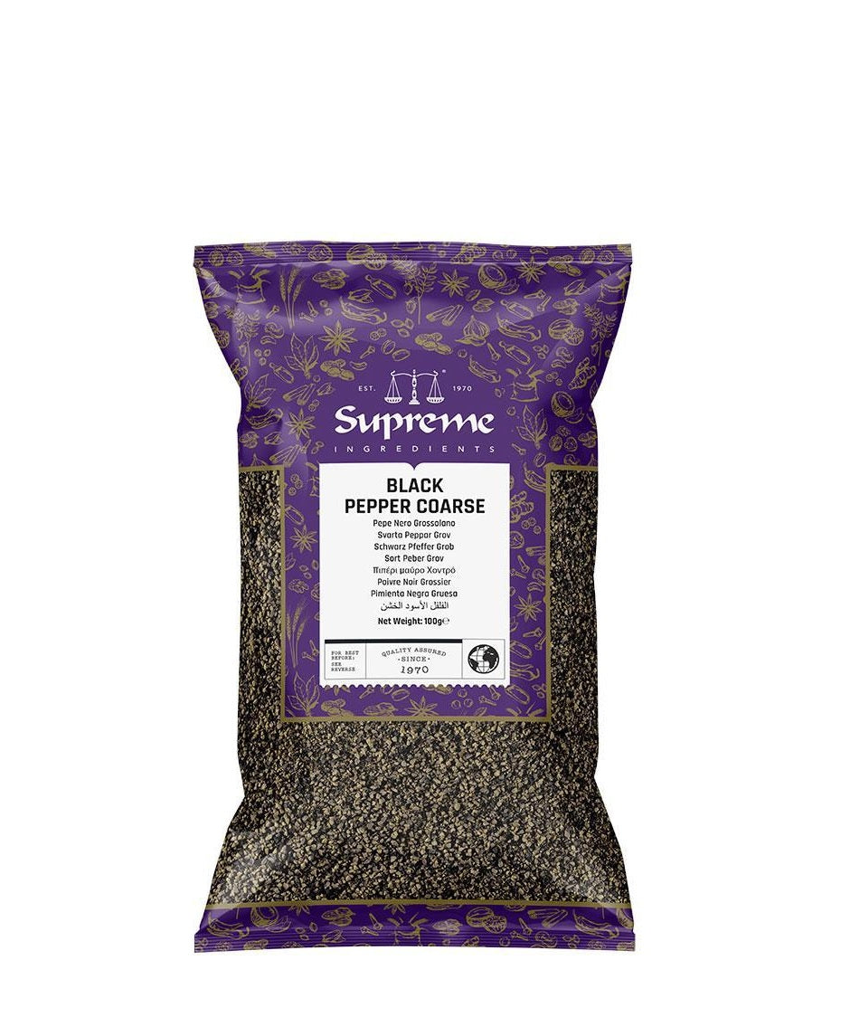 SQ BLACK PEPPER COARSE 100G