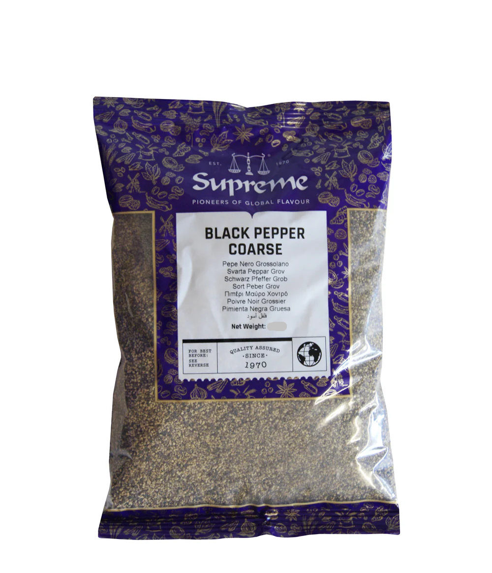 SQ BLACK PEPPER COARSE 1KG