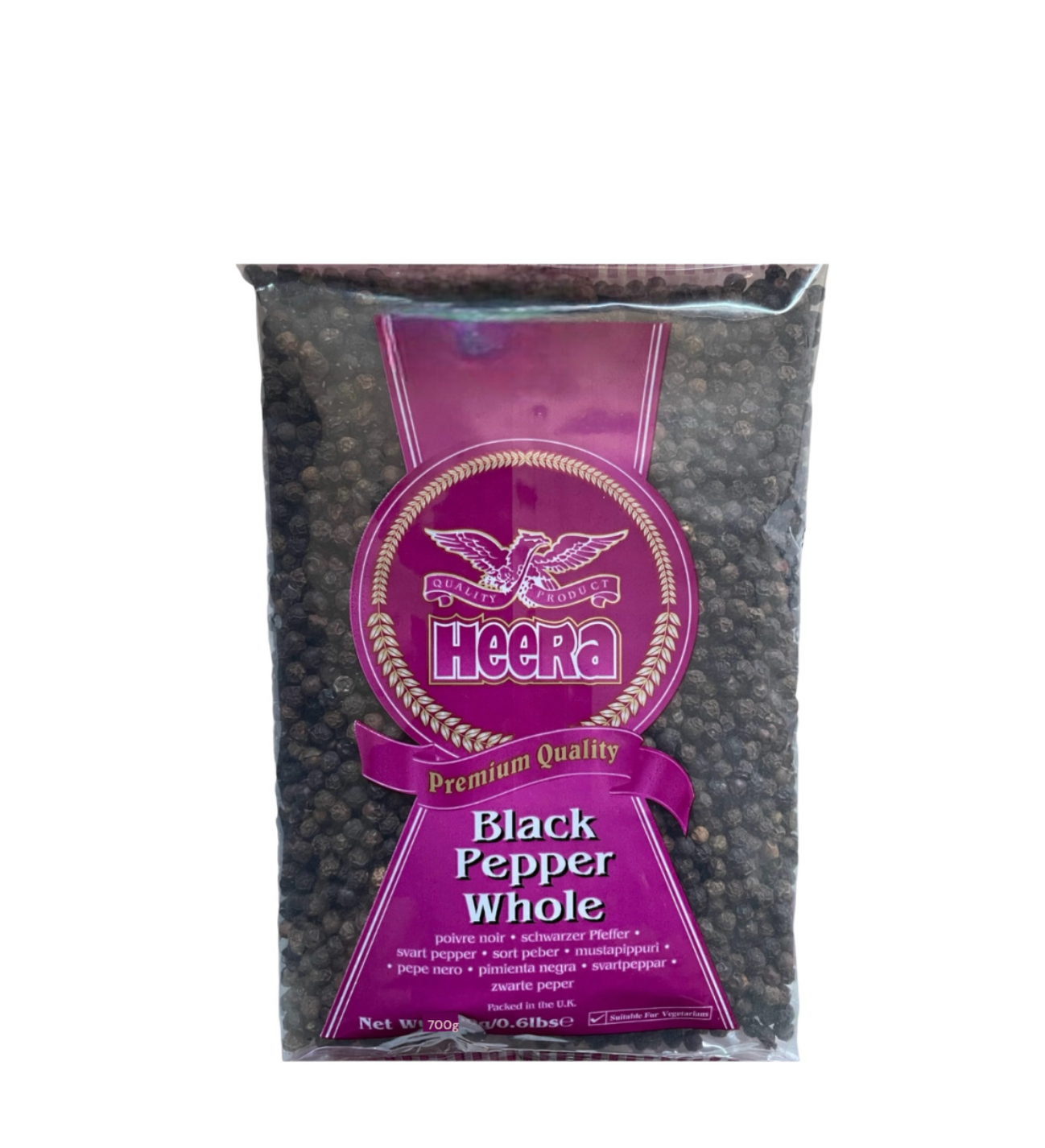 HEERA BLACK PEPPER WHOLE 700G