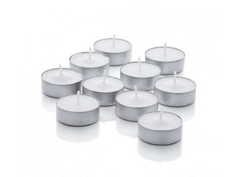 BLOOME UNSCENTED TEALIGHT CANDLES 60 pcs