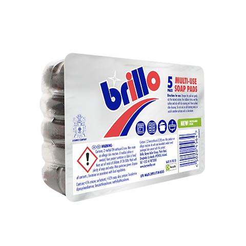 BRILLO SOAP PADS 5PK