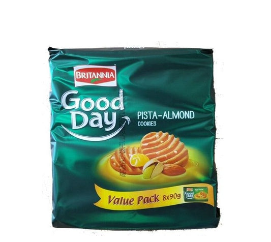 BRITANNIA G/D PISTACHIO-ALMOND COOKIES 648G PM£3.7