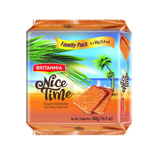 BRITANNIA NICE TIME 6X80G 480G PM£2.49