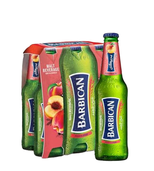 BARBICAN PEACH DRINK 6X330ML CASE