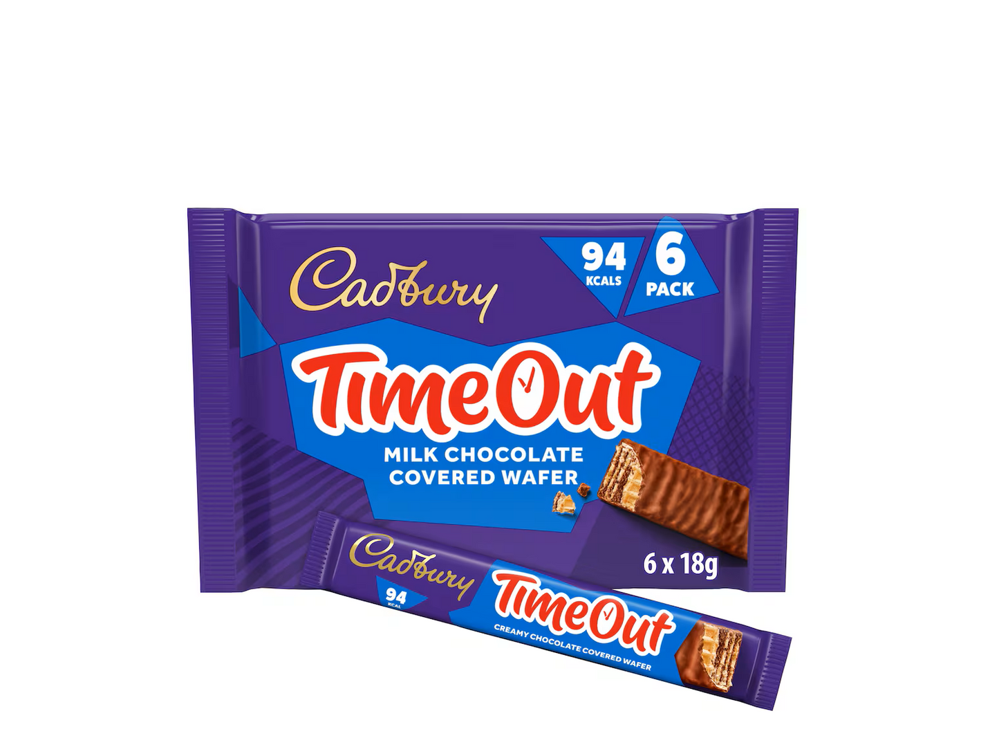 CADBURY TIMEOUT MULTIPACKS 6x18g