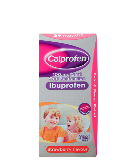 CALPROFEN IBUPROFEN STRAWBERRY 3+ 100ml