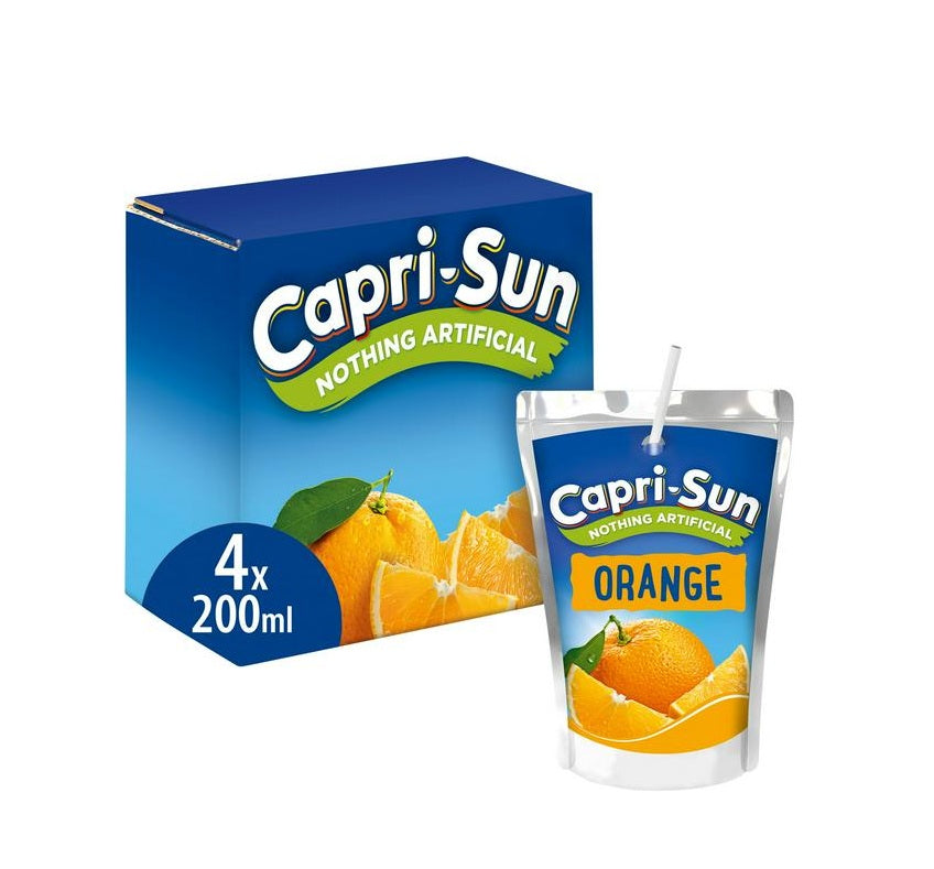 CAPRI-SUN ORANGE 4x200ml