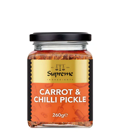 CARROT & CHILLI PICKLE 260G (SUPREME QUALITY)
