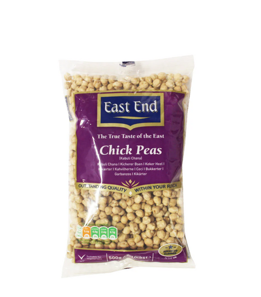 CHICK PEAS 500g (EAST END)