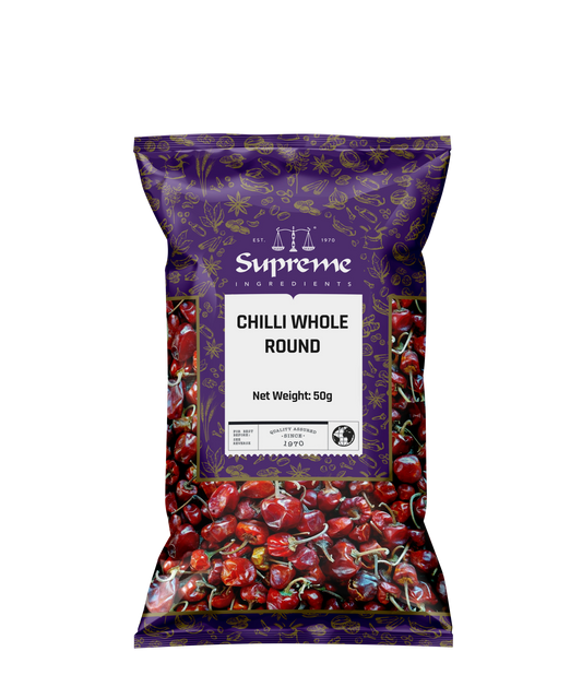 CHILLI WHOLE ROUND 50G (SUPREME QUALITY)